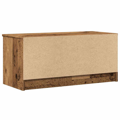 vidaXL TV Cabinet Old Wood 80x35x36,5 cm Engineered Wood