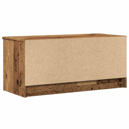 vidaXL 2 Piece TV Cabinet Set Old Wood 80x35x36,5 cm Engineered Wood