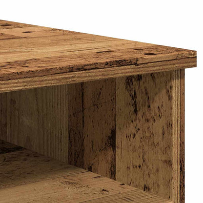 vidaXL 2 Piece TV Cabinet Set Old Wood 80x35x36,5 cm Engineered Wood