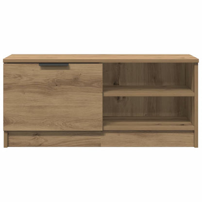 vidaXL TV Cabinet Artisan Oak 80x35x36,5 cm Engineered Wood