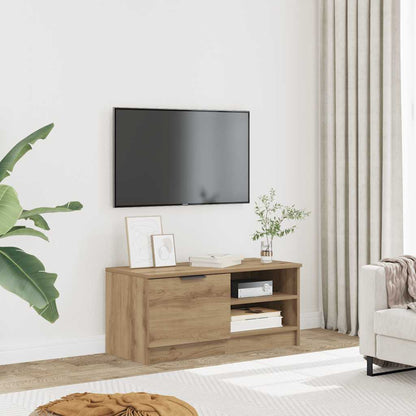 vidaXL TV Cabinet Artisan Oak 80x35x36,5 cm Engineered Wood