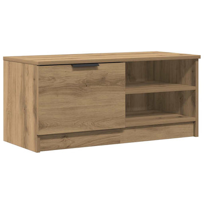 vidaXL 2 Piece TV Cabinet Set Artisan Oak 80x35x36,5 cm Engineered Wood
