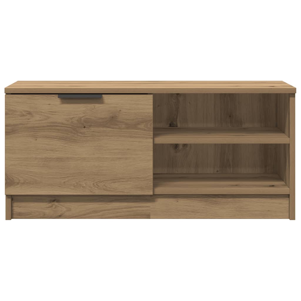vidaXL 2 Piece TV Cabinet Set Artisan Oak 80x35x36,5 cm Engineered Wood