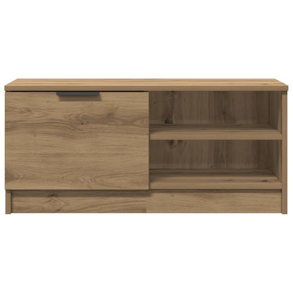 vidaXL 2 Piece TV Cabinet Set Artisan Oak 80x35x36,5 cm Engineered Wood