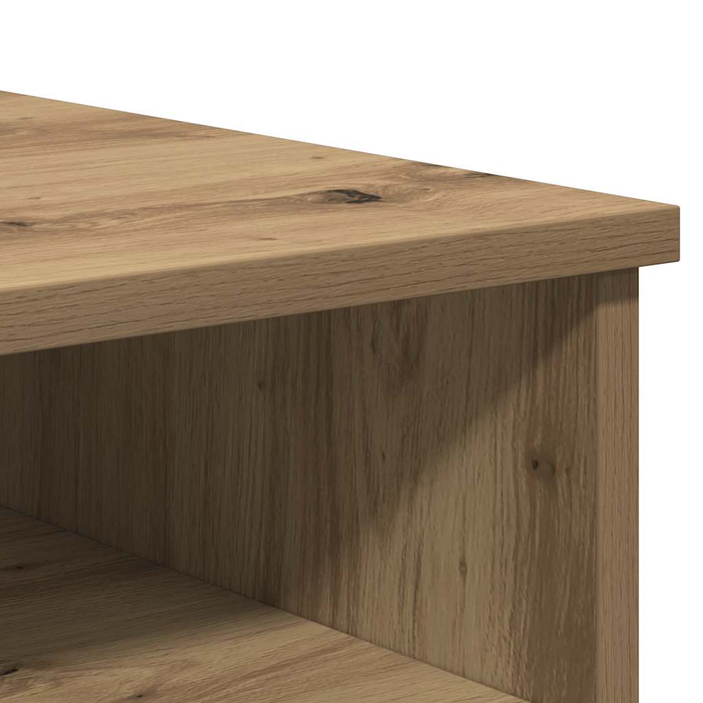 vidaXL 2 Piece TV Cabinet Set Artisan Oak 80x35x36,5 cm Engineered Wood