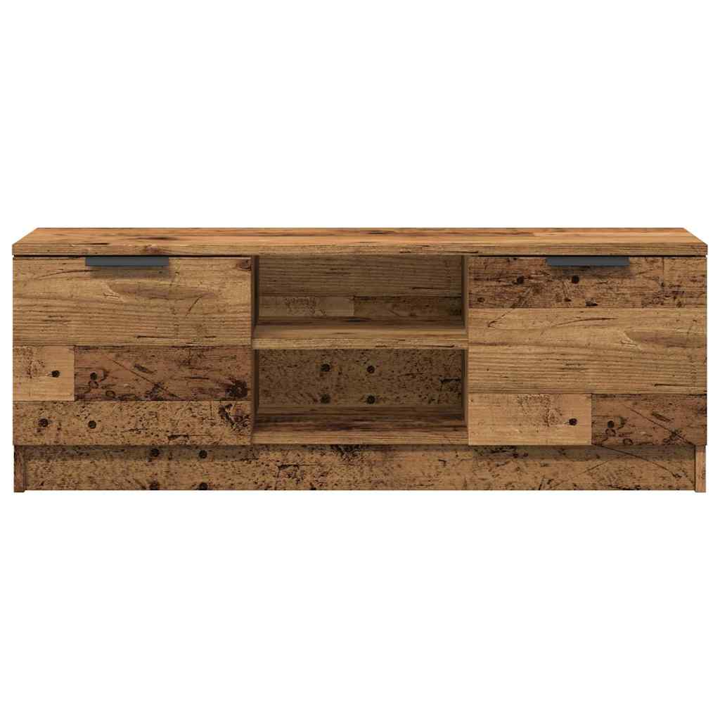 vidaXL TV Cabinet Old Wood 102x35x36,5 cm Engineered Wood