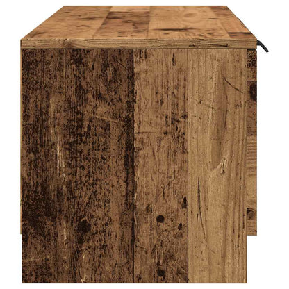 vidaXL TV Cabinet Old Wood 102x35x36,5 cm Engineered Wood