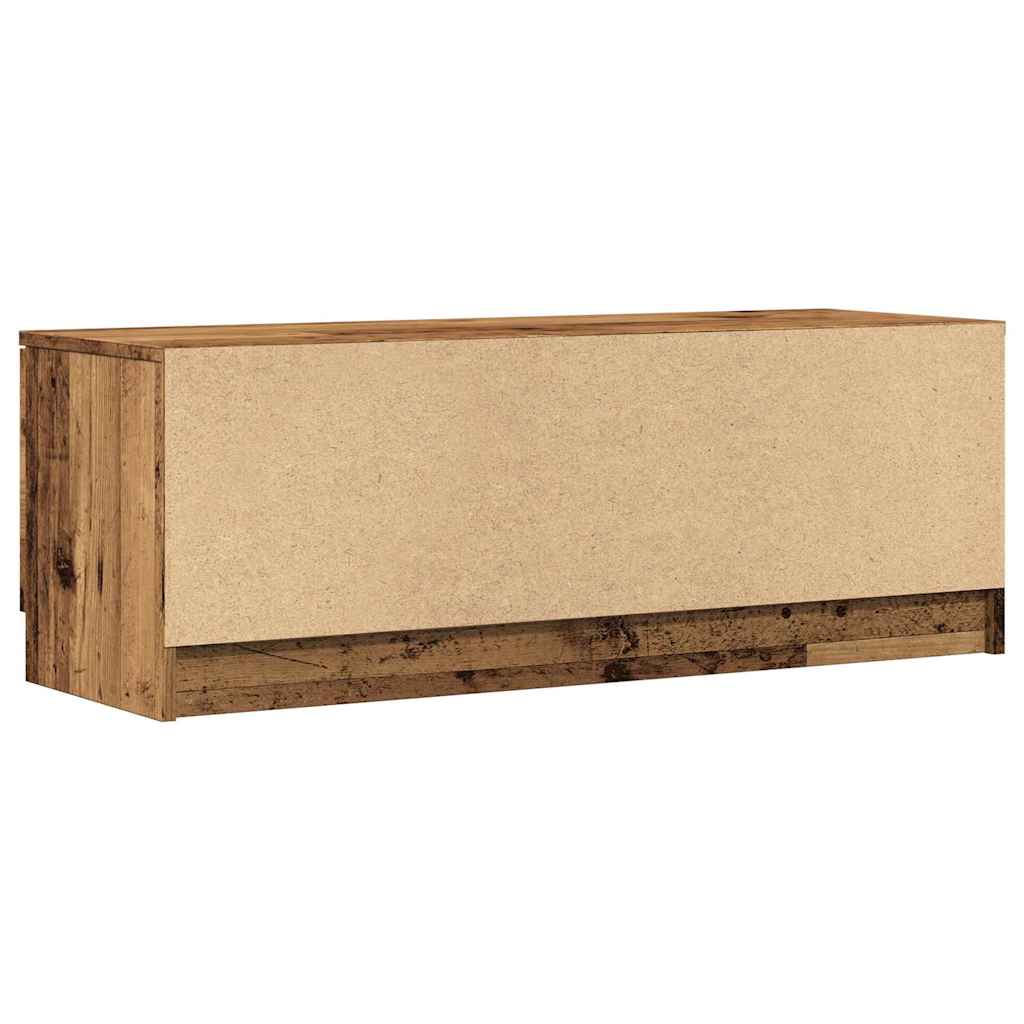 vidaXL TV Cabinet Old Wood 102x35x36,5 cm Engineered Wood