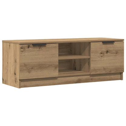 vidaXL TV Cabinet Artisan Oak 102x35x36,5 cm Engineered Wood