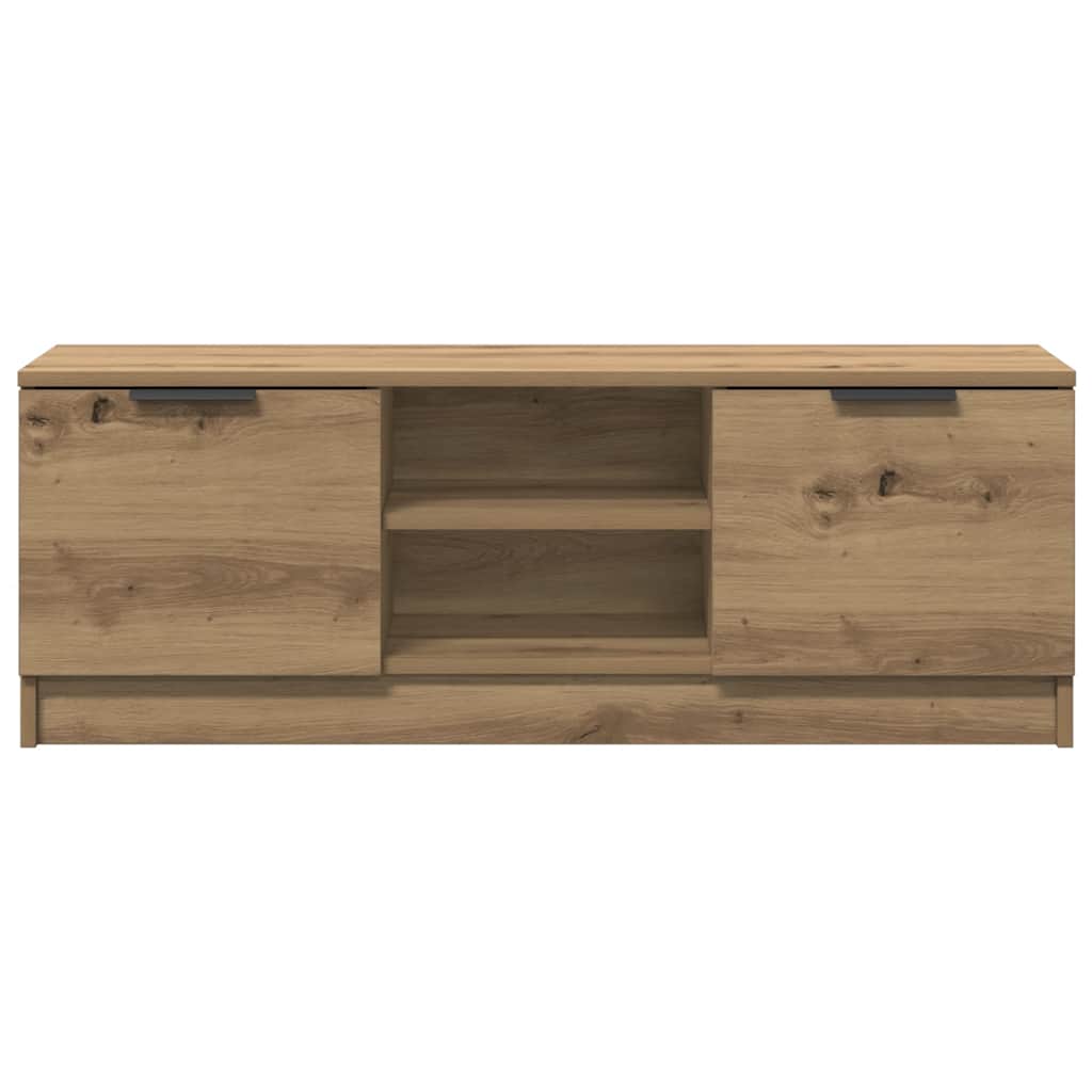 vidaXL TV Cabinet Artisan Oak 102x35x36.5 cm Engineered Wood