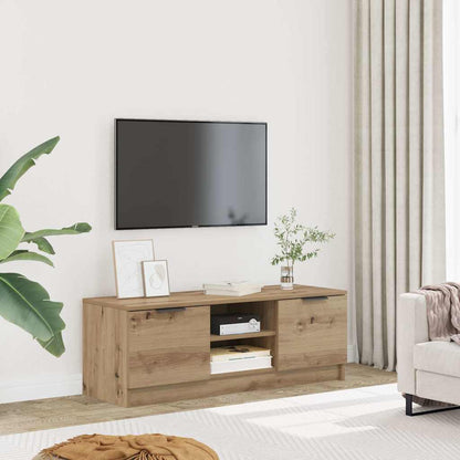 vidaXL TV Cabinet Artisan Oak 102x35x36.5 cm Engineered Wood