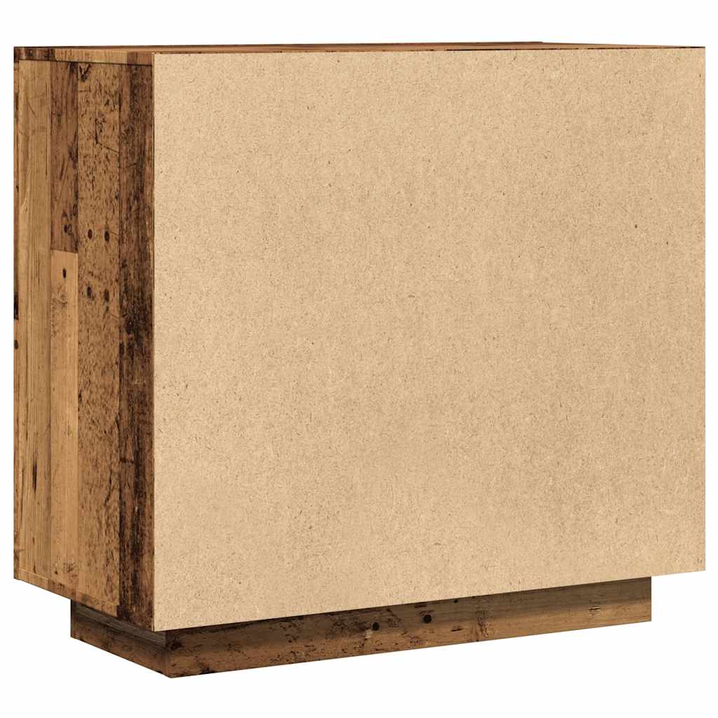 vidaXL Sideboard Old Wood 80x40x75 cm Engineered Wood