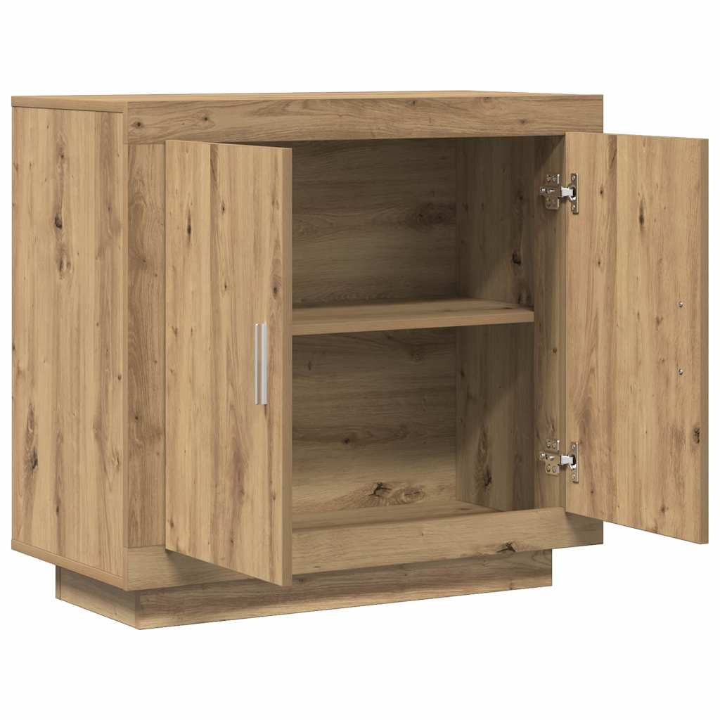 vidaXL Sideboard Artisan Oak 80x40x75 cm Engineered Wood