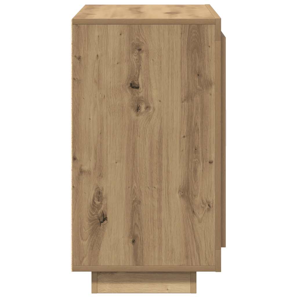 vidaXL Sideboard Artisan Oak 80x40x75 cm Engineered Wood