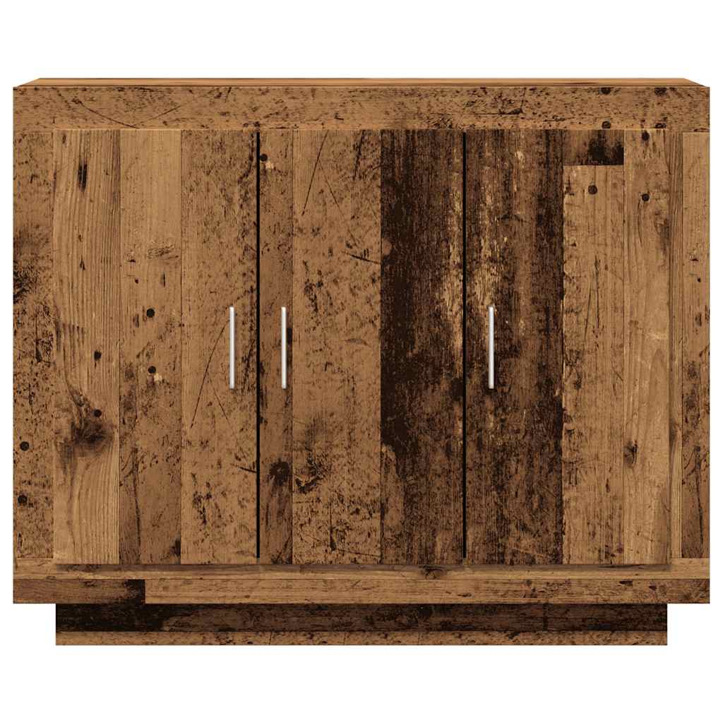 vidaXL Sideboard Old Wood 92x35x75 cm Engineered Wood