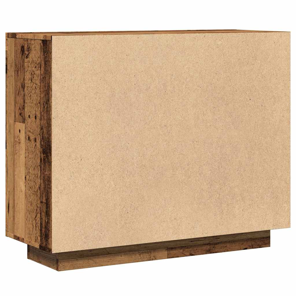 vidaXL Sideboard Old Wood 92x35x75 cm Engineered Wood