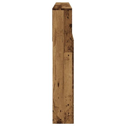 vidaXL Headboard Cabinet Old Wood 180x19x103.5 cm Engineered Wood