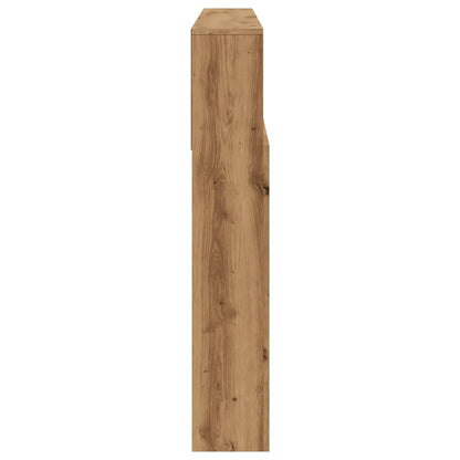 vidaXL Headboard Cabinet Artisan Oak 180x19x103.5 cm Engineered Wood