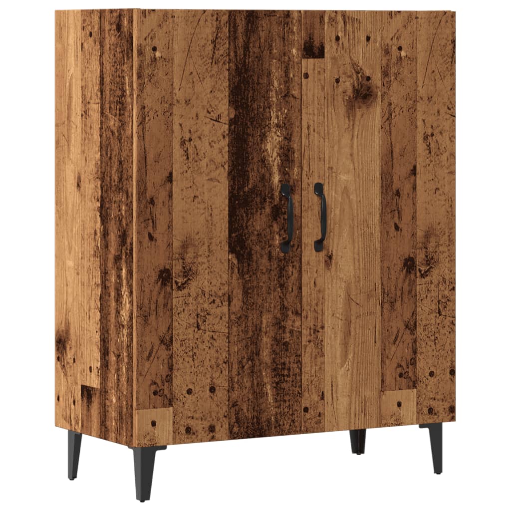vidaXL Sideboard Old Wood 70x34x90 cm Engineered Wood