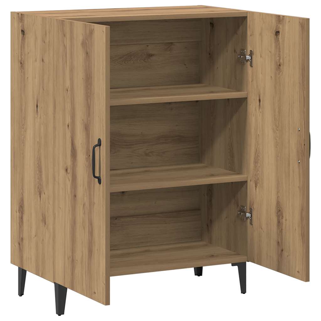 vidaXL Sideboard Artisan Oak 70x34x90 cm Engineered Wood