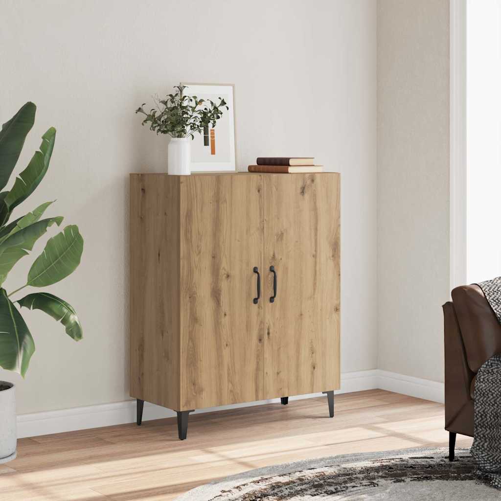 vidaXL Sideboard Artisan Oak 70x34x90 cm Engineered Wood