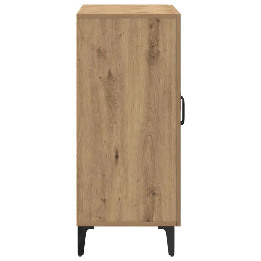 vidaXL Sideboard Artisan oak 90x34x80 cm Engineered Wood