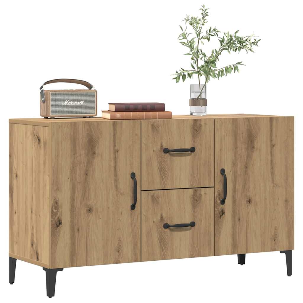 vidaXL Sideboard Artisan Oak 100x36x60 cm Engineered Wood