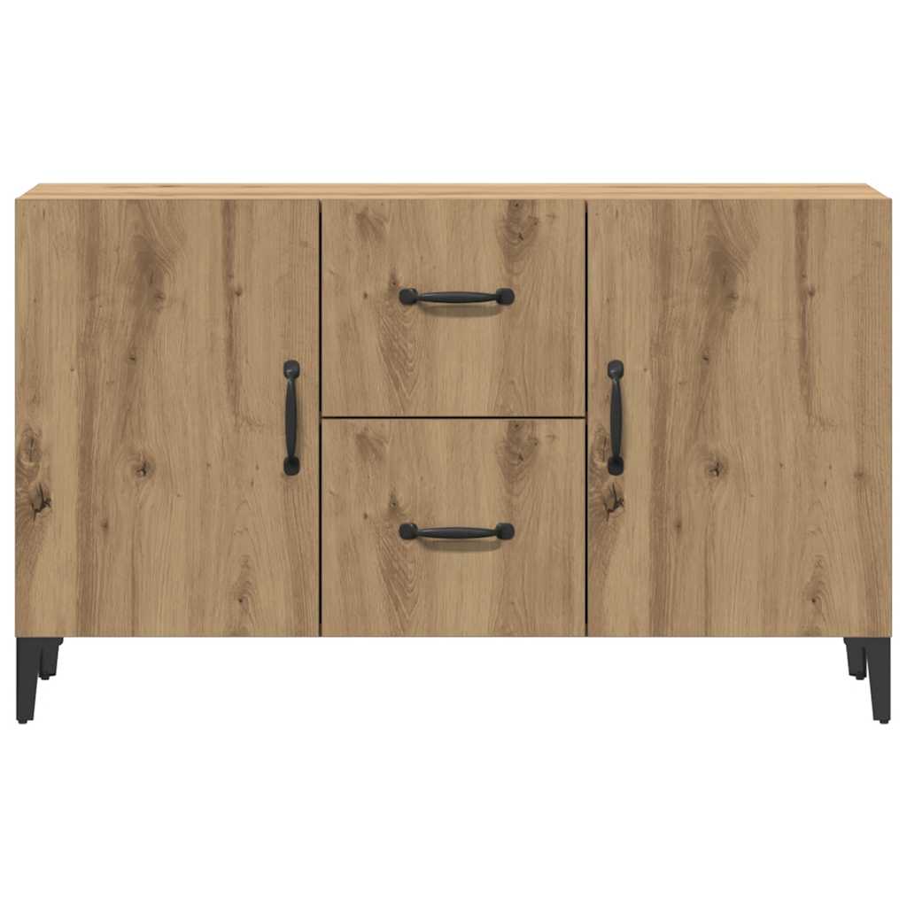 vidaXL Sideboard Artisan Oak 100x36x60 cm Engineered Wood