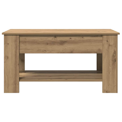 vidaXL Coffee Table Artisan Oak 101x49x52 cm Engineered Wood