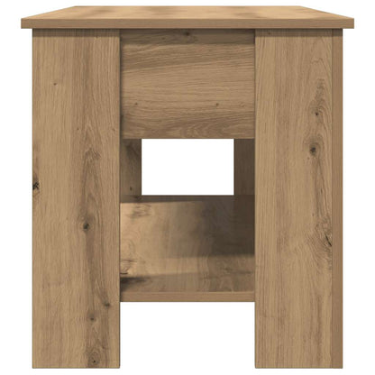 vidaXL Coffee Table Artisan Oak 101x49x52 cm Engineered Wood