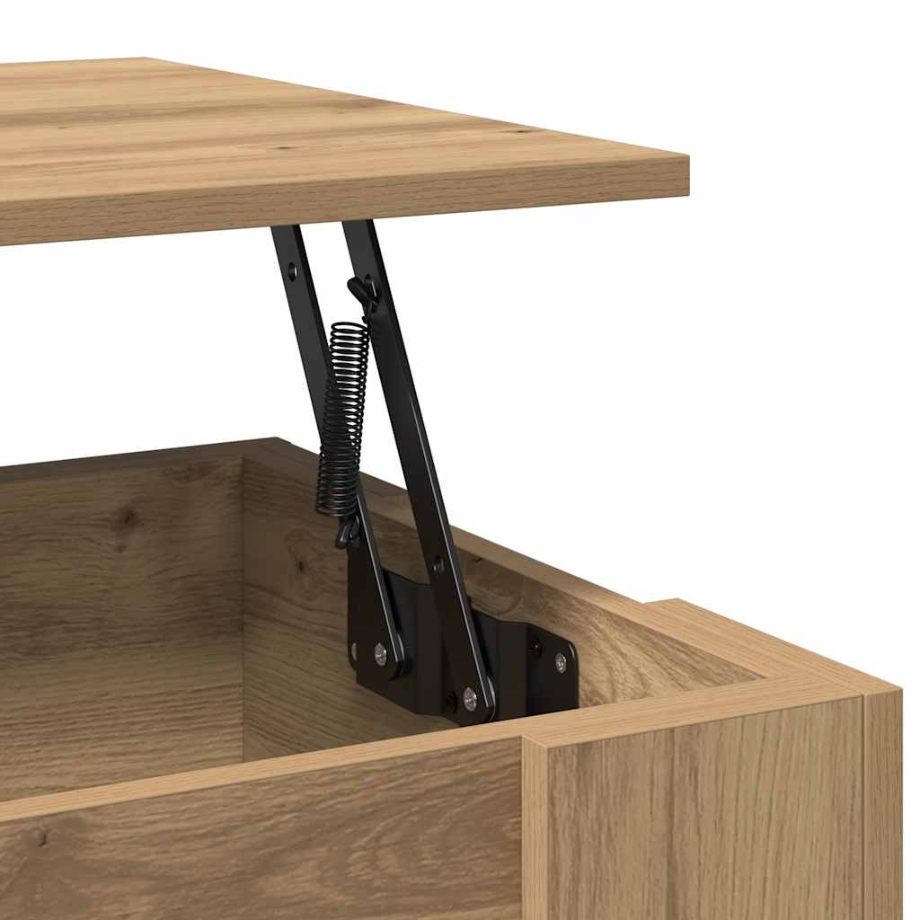 vidaXL Coffee Table Artisan Oak 101x49x52 cm Engineered Wood