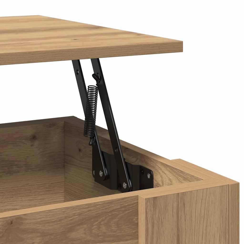 vidaXL Coffee Table Artisan Oak 79x49x41 cm Engineered Wood