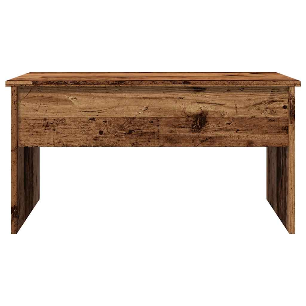 vidaXL Coffee Table Old Wood 80x50,5x41,5 cm Engineered Wood