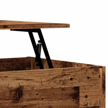 vidaXL Coffee Table Old Wood 80x50,5x41,5 cm Engineered Wood