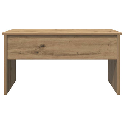 vidaXL Coffee Table Artisan Oak 80x50,5x41,5 cm Engineered Wood