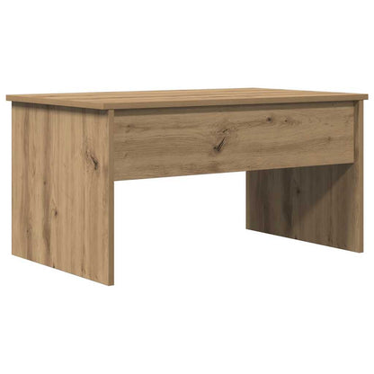 vidaXL Coffee Table Artisan Oak 80x50,5x41,5 cm Engineered Wood