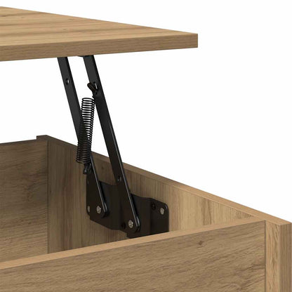 vidaXL Coffee Table Artisan Oak 80x50,5x41,5 cm Engineered Wood