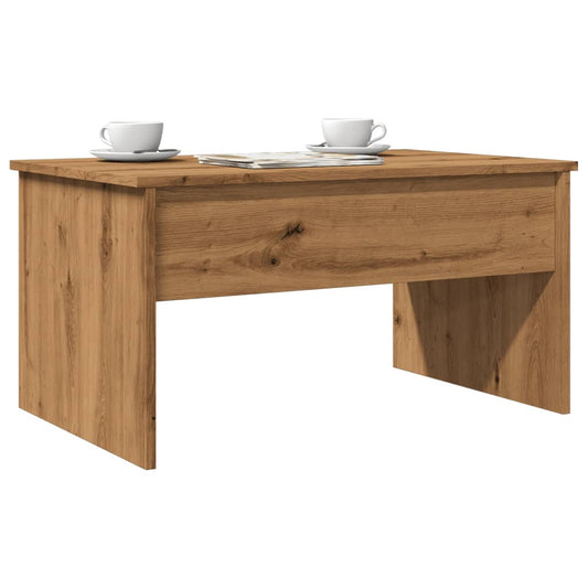 vidaXL Coffee Table Artisan Oak 80x50.5x41.5 cm Engineered Wood
