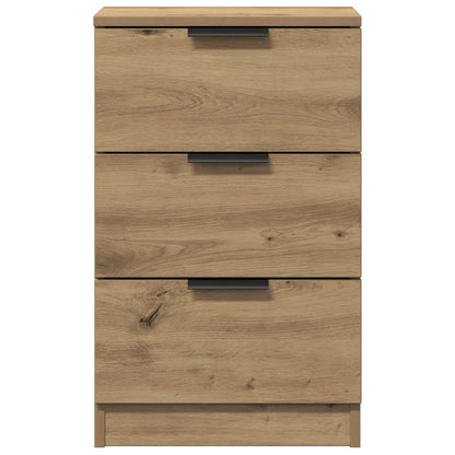 vidaXL Bedside Cabinet Artisan Oak 40x36x65 cm Engineered Wood