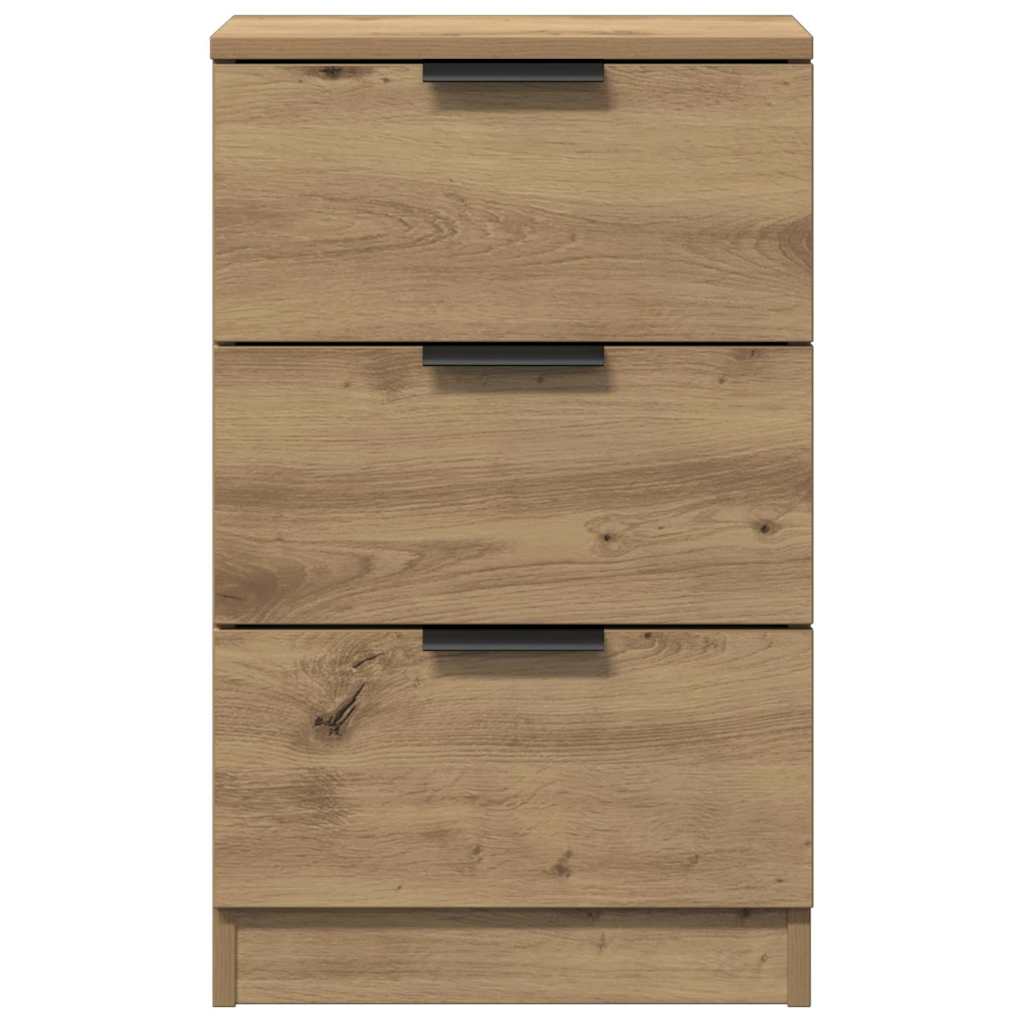 vidaXL Bedside Cabinets 2 pcs Artisan Oak 40x36x65 cm Engineered Wood