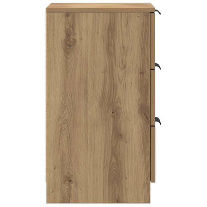 vidaXL Bedside Cabinets 2 pcs Artisan Oak 40x36x65 cm Engineered Wood