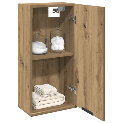 vidaXL Wall-mounted Bathroom Cabinet Artisan Oak 32x20x67 cm
