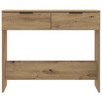 vidaXL Console Table Artisan Oak 90x36x75 cm Engineered Wood
