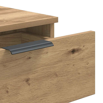vidaXL Console Table Artisan Oak 90x36x75 cm Engineered Wood