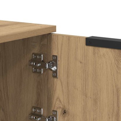 vidaXL TV Cabinet Artisan Oak 102x35x36.5 cm Engineered Wood