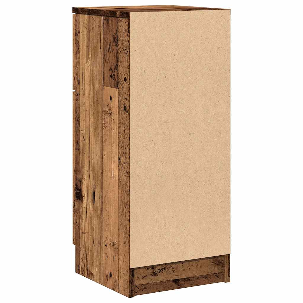 vidaXL Sideboard Old Wood 30x30x70 cm Engineered Wood