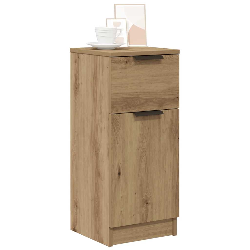 vidaXL Sideboard Artisan Oak 30x30x70 cm Engineered Wood
