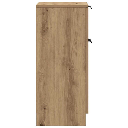 vidaXL Sideboard Artisan Oak 30x30x70 cm Engineered Wood