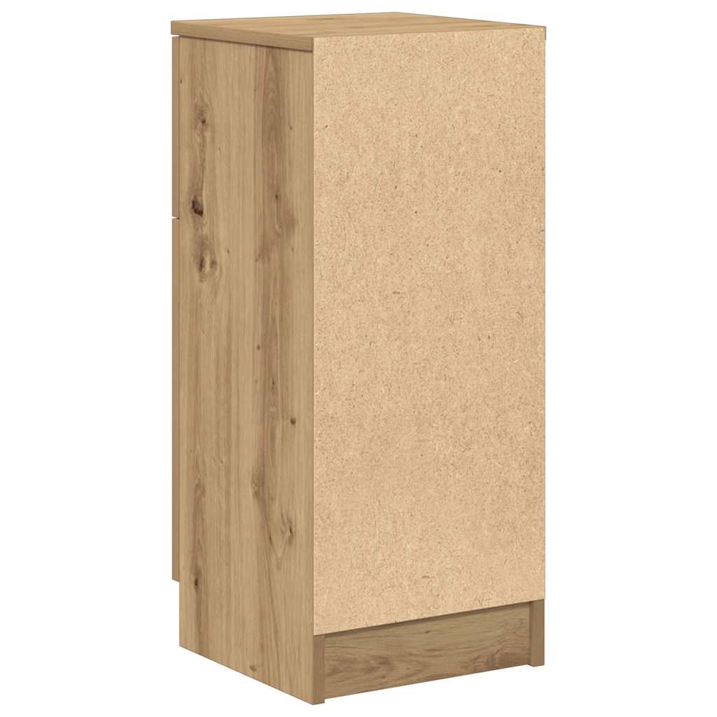 vidaXL Sideboard Artisan Oak 30x30x70 cm Engineered Wood