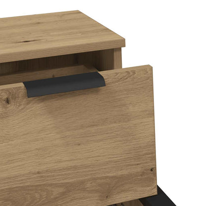 vidaXL Sideboard Artisan Oak 30x30x70 cm Engineered Wood